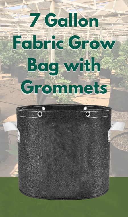 7 Gallon Fabric Grow Bag with Grommets